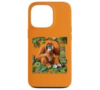 Orangutan Fruit Art - Save the Forest, Save Our Friends Case for iPhone 13 Pro