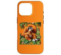 Orangutan Fruit Art - Save the Forest, Save Our Friends Case for iPhone 16 Pro