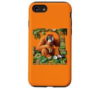 Orangutan Fruit Art - Save the Forest, Save Our Friends Case for iPhone SE (2020) / 7 / 8