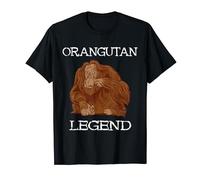 Orangutan Legend Native Apes Monkey Wildlife Animal Lover T-Shirt