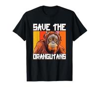 Orangutan Lover Great Ape Animal Lover Save The Orangutans T-Shirt