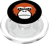 Orangutan Lover Orangutan Wildlife Conservation Rainforest PopSockets PopGrip for MagSafe