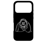 Orangutan One Line Art Minimalist Primate Drawing Case for iPhone 17 Pro