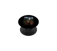 Orangutan Selfie with Alien UFO Monkey Funny Meme PopSockets Adhesive PopGrip