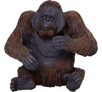 Orangutan Zoo Animal Toy Figure 7 cm Height Approx Mojo Fun 381028