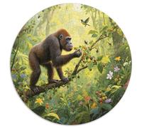 Orangutans Jigsaw Puzzles Puzzle for Adults Kids. 1000 Piece Orangutans Whimsical Challenge Toy Educational Game Home Decoration for Educational Games Gifts 1000pcs (67.5x67.5cm)