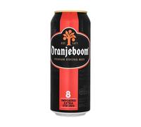 Oranje-boom | Premium Strong Beer | 500ML Cans | Pack of 24 | Whole Case