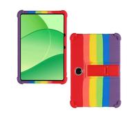 ORANXIN Case for OPPO Pad SE Tablet 10.95 inch Model OPD2419 / OPD2420 Soft Silicone Shockproof Adjustable Stand Rubber Shell Protective Cover