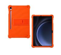 ORANXIN Case for Samsung Galaxy Tab S10 Lite Tablet 10.9 inch Model SM-X400 / SM-X406B Soft Silicone Shockproof Adjustable Stand Rubber Shell Full Coverage Protective Cover