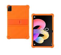 ORANXIN Case for TCL Tab 10L Gen4 Tablet 10.1 inch Model 8483A Soft Silicone Shockproof Adjustable Stand Rubber Shell Full Coverage Protective Cover