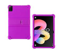 ORANXIN Case for TCL Tab 10L Gen4 Tablet 10.1 inch Model 8483A Soft Silicone Shockproof Adjustable Stand Rubber Shell Full Coverage Protective Cover