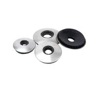 ORANXIN M4.2 x 9.5mm 50 Pcs Sealing Washers 304 Stainless Steel Coating Bonded Sealing Gasket Composite Waterproof Washers