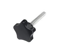 ORANXIN Thumb Screws Knurled - Head Diameter 38mm Knob Handle Clamping Screw Plastic Tightening Grips Thread Machine Fasteners M6 M8 M10