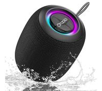 oraolo Mini Bluetooth Speaker, IPX7 Waterproof Portable Speaker 15W,30H Playtime,LED Light, Bluetooth 5.4, Support TWS, Small Wireless Speakers for Outdoor/Camping/Party