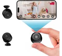 oraolo Spy Mini Camera 1080P WiFi, Hidden Camera with Motion Detection APP Control, Small Wireless Nanny Cam for Home Security Monitoring, Clear Night Vision, Real-Time Record, Cloud & TF Storage