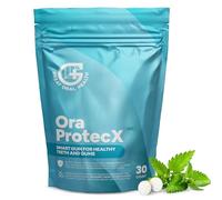 OraProtecX Remineralizing Gum Hydroxyapatite Gum for Bad Breath, Mineralizing Teeth & Dental Health with Protektin & Xylitol Anti Cavity Protection, Aspartame & Sugar Free, Natural Mint Flavor, 30 ct.