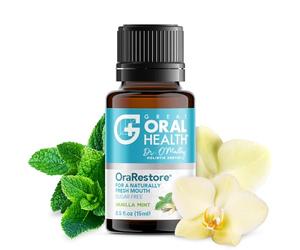 OraRestore Bad Breath Treatment for Adults Halitosis: Dentist Formulated Oral Rinse Concentrate Tooth Oil Liquid Toothpaste, Fresh Breath Mouthwash for Dry Mouth, Oral Care, Healthy Gums & Teeth 15ml
