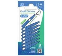 Oratek Retractable Interdental Brush 0.8 mm 8 Units