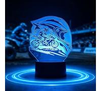 OraTrade Motorbike Helmets Night Light, Motorcycle LED Lamp, Bedside Lamp