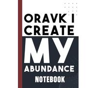 ORAVK I Create My Abundance: Inspirational Manifestation Journal for Positive Thinking and Goal Setting Manifestation Journal for Gratitude, Positivity, and Achieving Your Goals- 6x9 Inch, 120 Pages