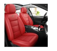 ORAWLE Car Seat Covers Universal Set for Honda CR-V Clarity Vezel Passport Ridgeline Crew Cab 2006-2019 Civic Hybrid Accord Hybrid Accessories, Bright Red