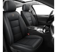 ORAWLE Car Seat Covers Universal Set for Land Rover Range Rover Sport Discovery 2 3 4 5 Freelander 2 3 Discovery Sport Car Accessories: Black