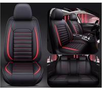 ORAWLE Car Seat Covers Universal Set for Renault Clio Duster Clio 4 EspaceLeon Ibiza Mitsubishi Lancer X Pajero Outlander Lancer Subaru Car Accessories: Black Red