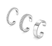 ORAZIO 3PCS Adjustable Toe Rings for Women Silver Tone Minimalist Open Toe Rings Set Open Tail Ring Band Summer Beach Foot Jewelry Set Gifts for Women Girls 1