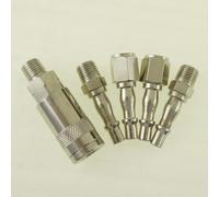 ORAZIO 5PCs 1/4" BSP Air Line Compressor Hose Quick Coupler Connector Couplings Male and Female Fittings Garage Tools 23022011