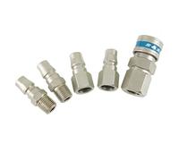 ORAZIO 5PCs Quality Air Compressor Hose Quick Coupler Connector Garage Tools 23025192