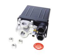 ORAZIO Air Compressor Pressure Control Switch 1/4" 3 Port Sigle Phase 220V with Screws for Air Compressor Pump Control Valve 214124
