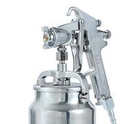 ORAZIO Air Paint Spray Gun, 1000ml Capacity Suction Feed Cars Trucks Furniture Painting Gun 2mm Nozzle 221250A