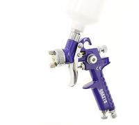 ORAZIO Mini Paint Spray Gun 0.5mm Copper Nozzle 100CC Aluminum Paint Sprayer for Car Auto Furniture Fence Surface Coating Decorating Air Compressor Tool 22145605