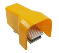 ORAZIO Pneumatic Foot Pedal Valve, 5 Way 2 Position G1/4 Threaded Foot Press Control Air Pad Momentary Pedal Switch with Protection Cover for Industrial Machine Equiments 214725