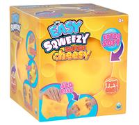 ORB Easy Sqweezy Super Cheesy - Squeeze This Big Fun Squishy Slow Rising Extra Soft Giant Block of Cheese for Stress Relief - Original Sensor
