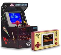 Orb Mini Retro Handheld Games Console & Arcade Bundle - 1 x 150 In-Built Games Console & 1 x 240 In-Built Games Arcade, Full Colour LCD Screen - Thumbs Up!