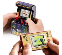Orb Mini Retro Handheld Games Console & Arcade Bundle - 1 x 150 In-Built Games Console & 1 x 300 In-Built Games Arcade, Full Colour LCD Screen - Thumbs Up!