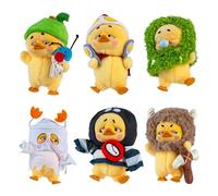 ORB Official Upset Duck Blind Box Plush Figurine - Born This Way Series - Collectible Plush Duck Decorative Figure with Cute Outfits - 1 of 7 Possible Figures (1 Rare Figure) to Collect in Each Box
