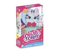 ORB PlushCraft DIY Mercat (Mermaid Cat) Pillow Crafting Kit - Mess Free Fabric by Number System and No Sewing Required - Perfect Arts and Crafts Project and Gift for Boys and Girls