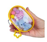 ORB Tabalicious Gacha Pouch TABA Squishy Keychain Charms - Koala and Cat Gachapon TABA Squishies with Pouch - Soft, Sticky Collectible TABA Fidget Stress Ball Toys for Kids, Backpacks, Keys and More