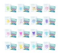 ORB Tabalicious TABA Squishy Blind Box Keychain Charms Assorted 3 Pack - 3 Individual Squishy TABA Animal Keychain Toys - Collectible Soft Tabalicious Charms for Backpacks, Keys, Wristlets, Bags, More