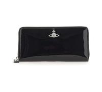 Orb Zip-Around Wallet - female - Vivienne Westwood - Wallets & Cardholders - Black - ONE SIZE - Accessories ONE SIZE