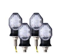 ORBANA Turn Signal Indicator 2pcs/4pcs 8mm Brake Blinker Light Turn Signal Lights Flashing Amber Light For Motorcycle Indicator