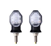 ORBANA Turn Signal Indicator 2pcs/4pcs 8mm Brake Blinker Light Turn Signal Lights Flashing Amber Light For Motorcycle Indicator