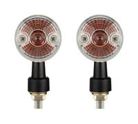 ORBANA Turn Signal Indicator 2pcs DC 12V 10W Motorcycle Turn Signal Lights Indicators Halogen Amber Light M10 Universal