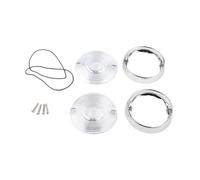 ORBANA Turn Signal Indicator 3-1/4" Motorcycle Turn Signal Lamp Cover Red Lens Rings For For For Touring FLHRC FLHTK FLSTC FLHTC 1986-2019