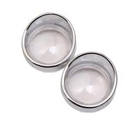 ORBANA Turn Signal Indicator Motorcycle Turn Signal Light Blinker Bezels Indicator Lens Trim Ring Visor Cover For For Touring For Sportster
