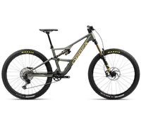 Orbea Occam LT M10 Mountain Bike 2024 - Trail Full Suspension MTB Green Gold - Corn Yellow