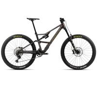 Orbea Occam LT M30 Mountain Bike 2024 - Trail Full Suspension MTB Cosmic Carbon View - Metallic Olive Green
