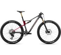 Orbea Oiz M-Ltd Mountain Bike 2025 - XC Full Suspension MTB Diamond Carbon View/Cherry Red